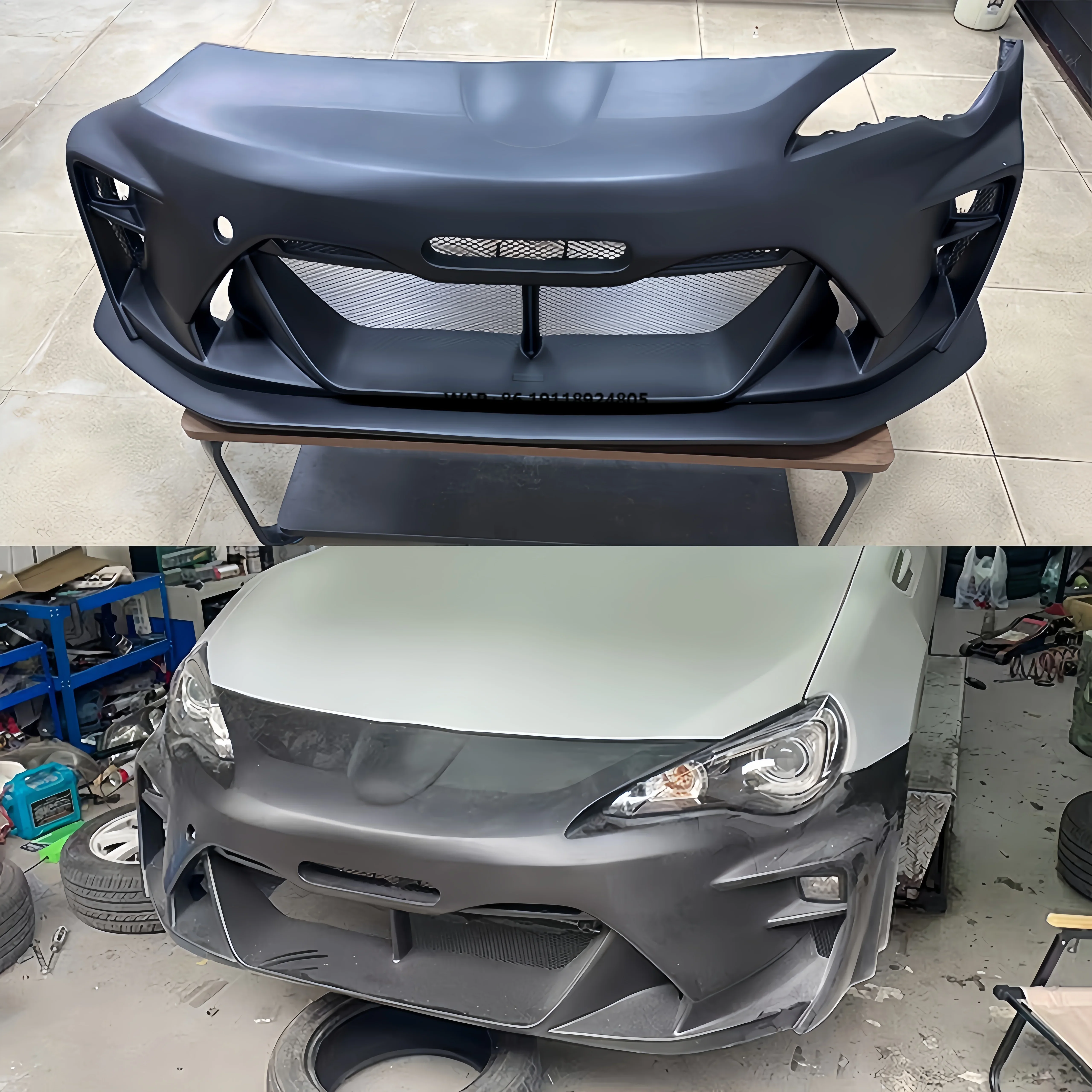 

High Brand New Fiberglass Front Bumper Surround for GT86 and BRZ Modified Second Generation Auto Part