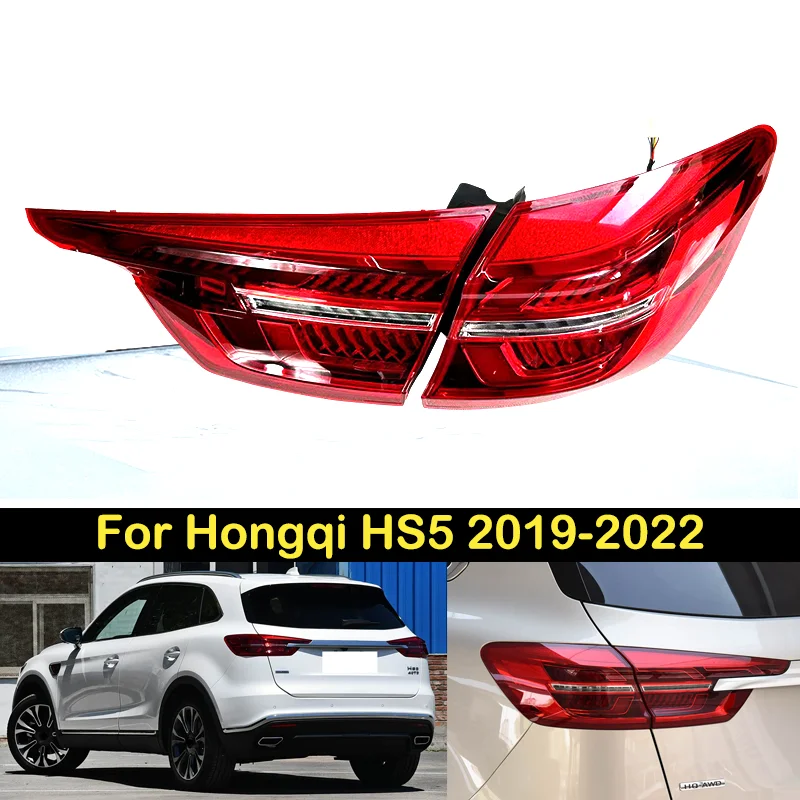 

DECHO Taillight For Hongqi HS5 2019 2020 2021 2022 Brake Light Rear bumper Taillights taillamps tail light tail lamp