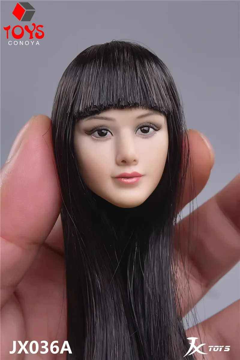 JXTOYS-036 1/6 échelle beauté asiatique Feier tête sculpture modèle adapté 12 ''femme soldat figurine corps poupée