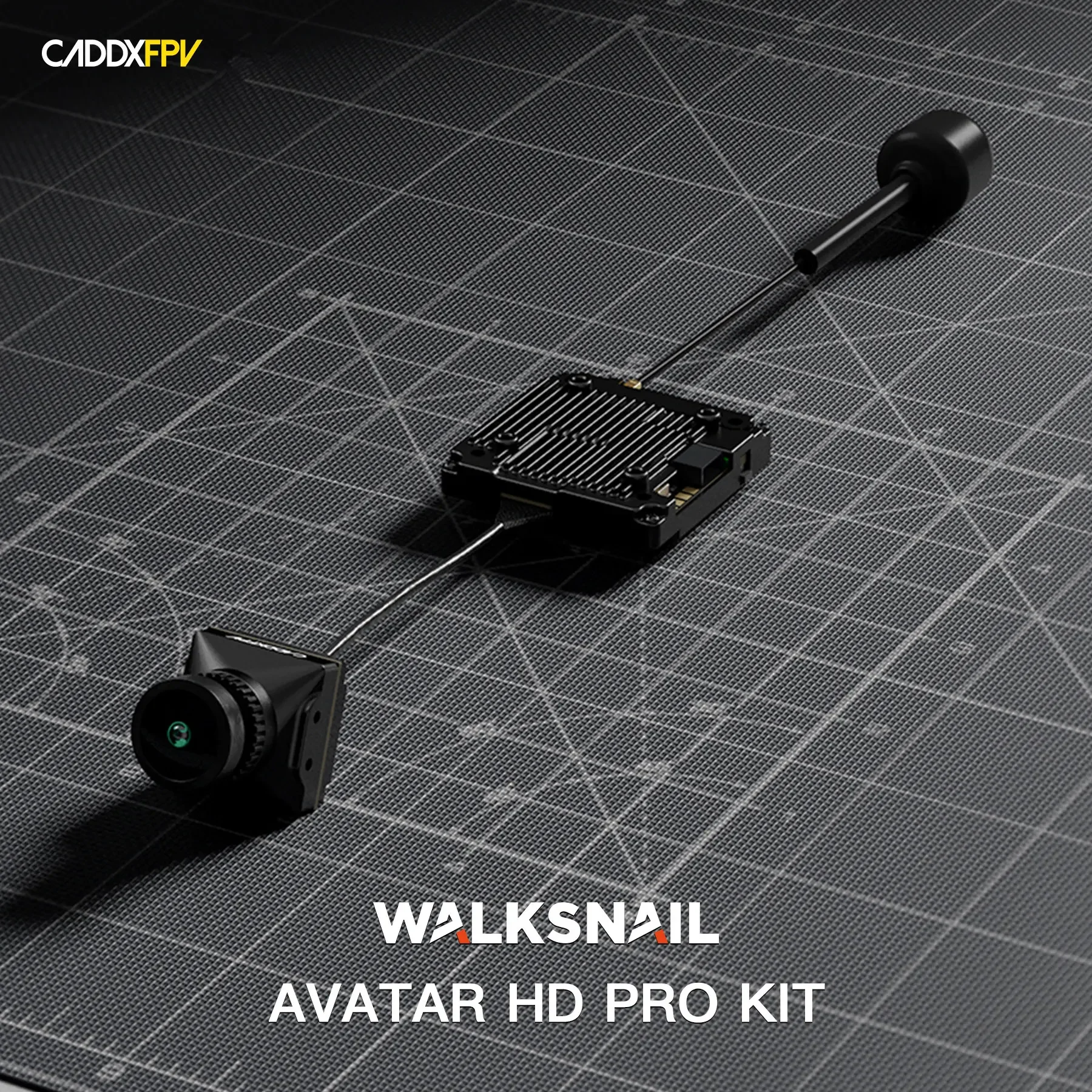 Walksnail Avatar HD Pro Kit 32G mit Gyroflow