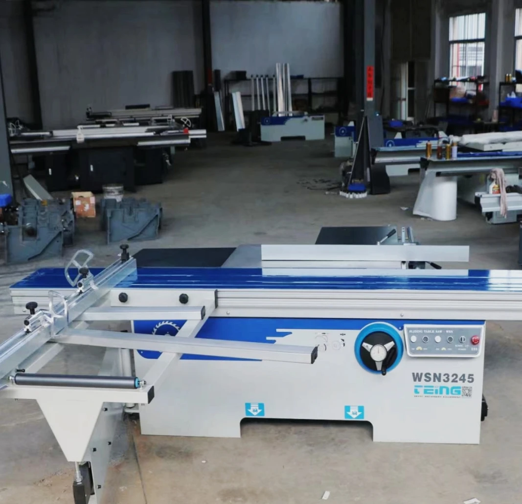 Europe Quality 3.2m 2.8m 4kw 5.5kw Woodworking Panel Saw Sliding Table Saw Machine Two Saws Wood Cutting Machine