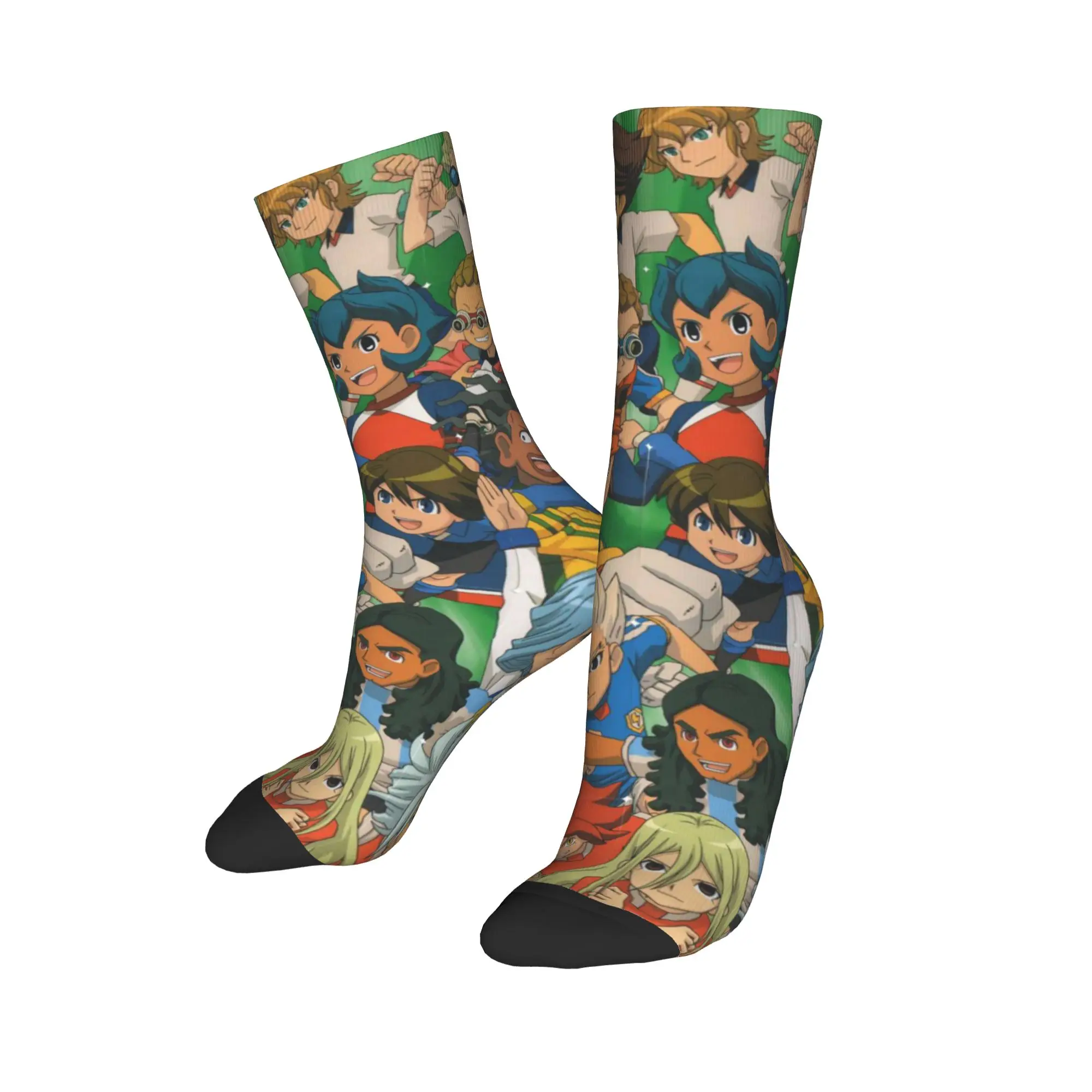

Inazuma Eleven: Victory Road Theme Design Dress Socks Товары для повседневной носки Уютные носки для экипажа