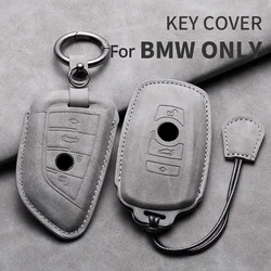 Autos chl üssel etui Abdeckung Shell Fob für BMW F10 F20 F30 F15 F16 F07 F01 F02 F25 F31 1 3 5 7 Serie x1 x3 x4 x5 x6 Leder Auto Schlüssel bund