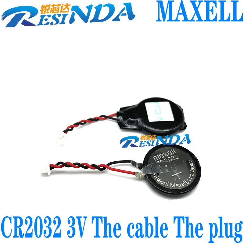 CR2032 3V The cable The plug  MAXELL  100%New and Original