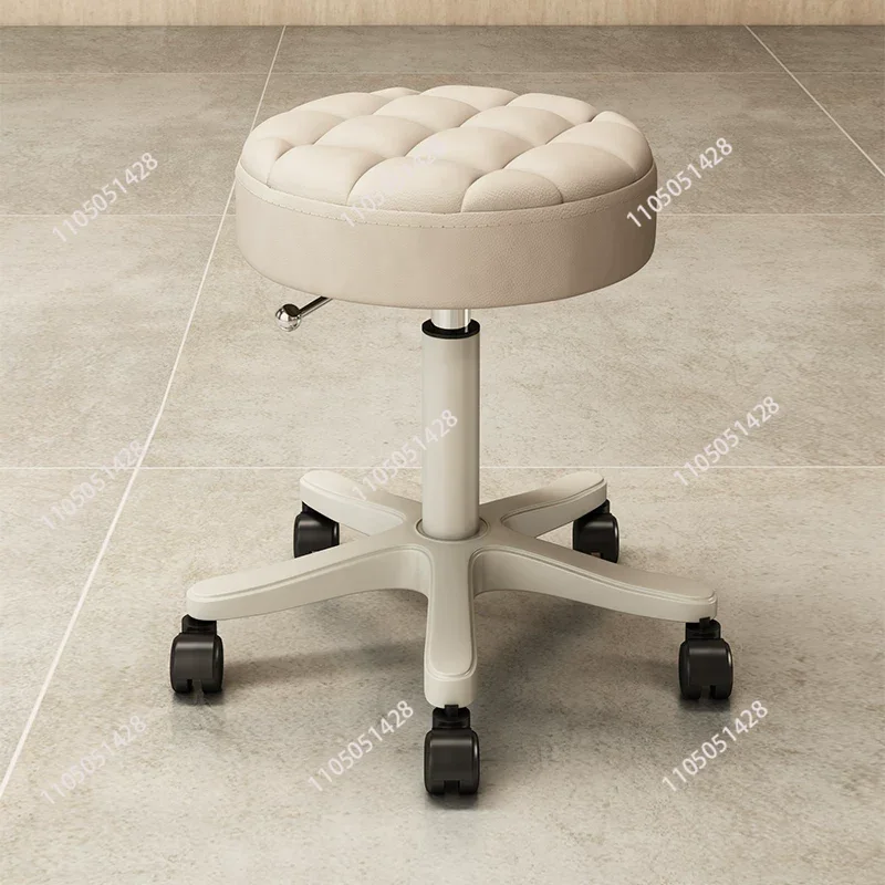 Styling Simple Barber Chairs Professional Portable Aesthetic Wheel Chair Beauty Salon Mocho Cadeira Barber Equipment MQ50BC