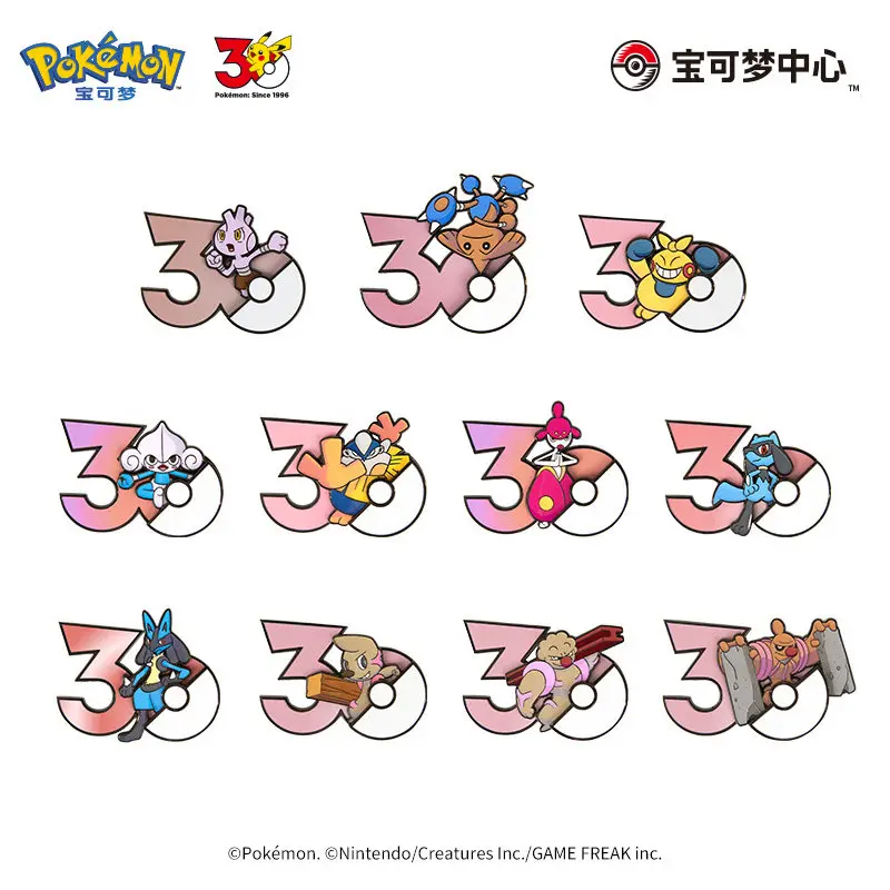 Genuine Pokémon PTCG 30th Anni - Anime Merchandise Types ulasan dan harga