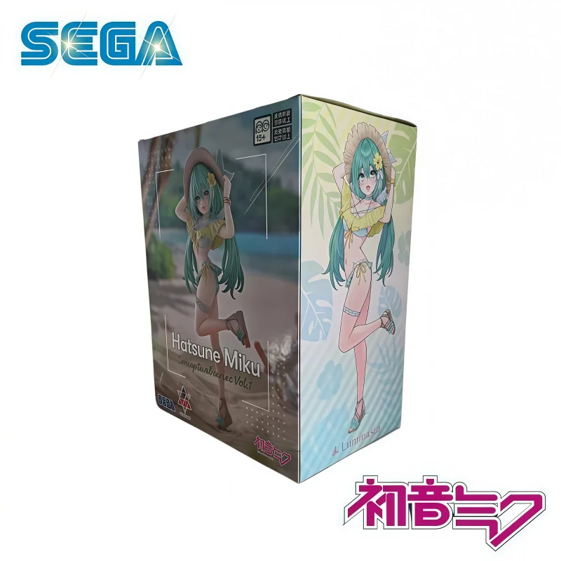 在庫あり-100-正規品-sega-初音ミク-アクションフィギュア-モデル人形-新品-ボックス入り-アニメキャラクター-ガレージトイ