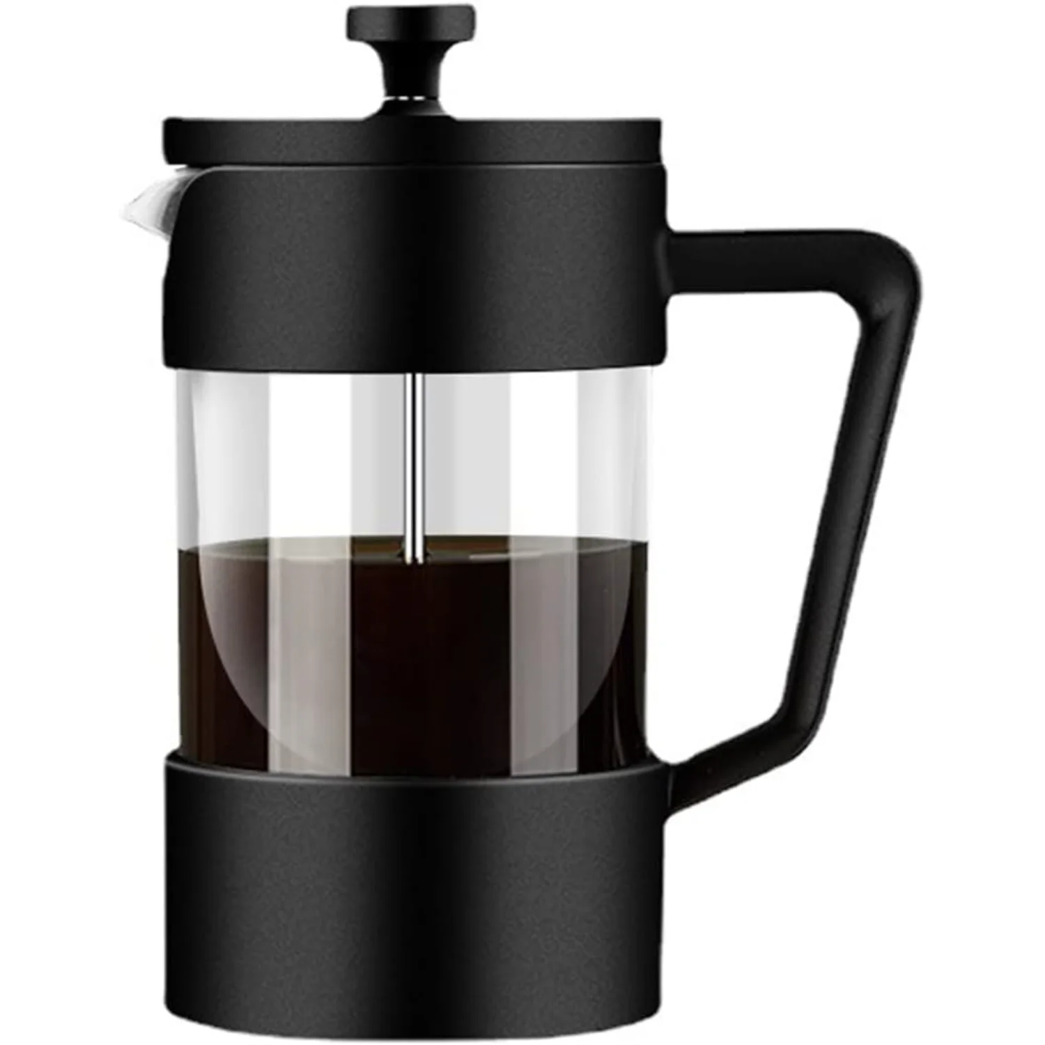 

350ml Thickened Glass Espresso- Coffee Tea Maker Coffee Hand-Made Pot Frothed Milk Press Card wallet Period bag Packing cubes