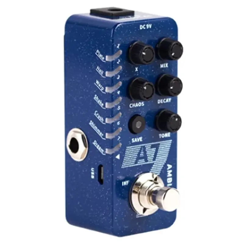 【SPECIAL】Guitar Pedal A7 Ambience Reverb 7 Reverb Effects For Far-Out Guitar For Astronauts And The Psychedelic Space Cadets