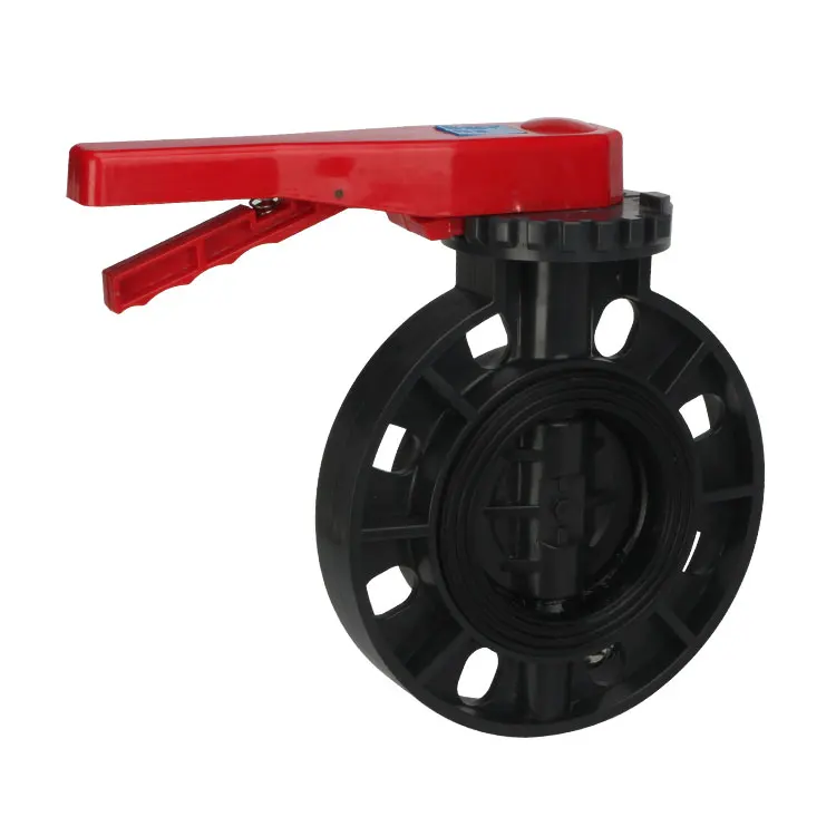 Pikes Low Price Pipe Fitting PVC Valve Butterfly Valve for Industry Application