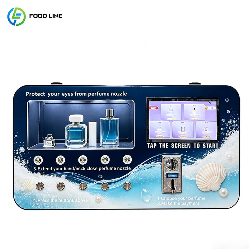Mini Fragrance Vending Machine Automatic Perfume Spray Dispenser Wall Mounted Commercial Use Customized