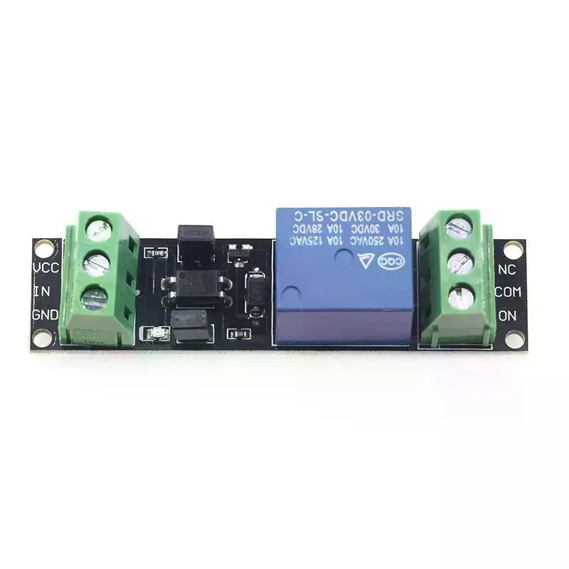 1Pcs High Level Drive Board Single Channel 3V Relay Isolated Drive Control Module 10A Load Optocoupler Isolation Board