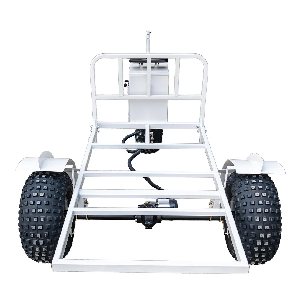 

【Best-selling】Wholesale Wheel Heavy Electric Trolley For Industrial Outdoor Logistics Warehouse Cargo Mover Truck Electric Platf