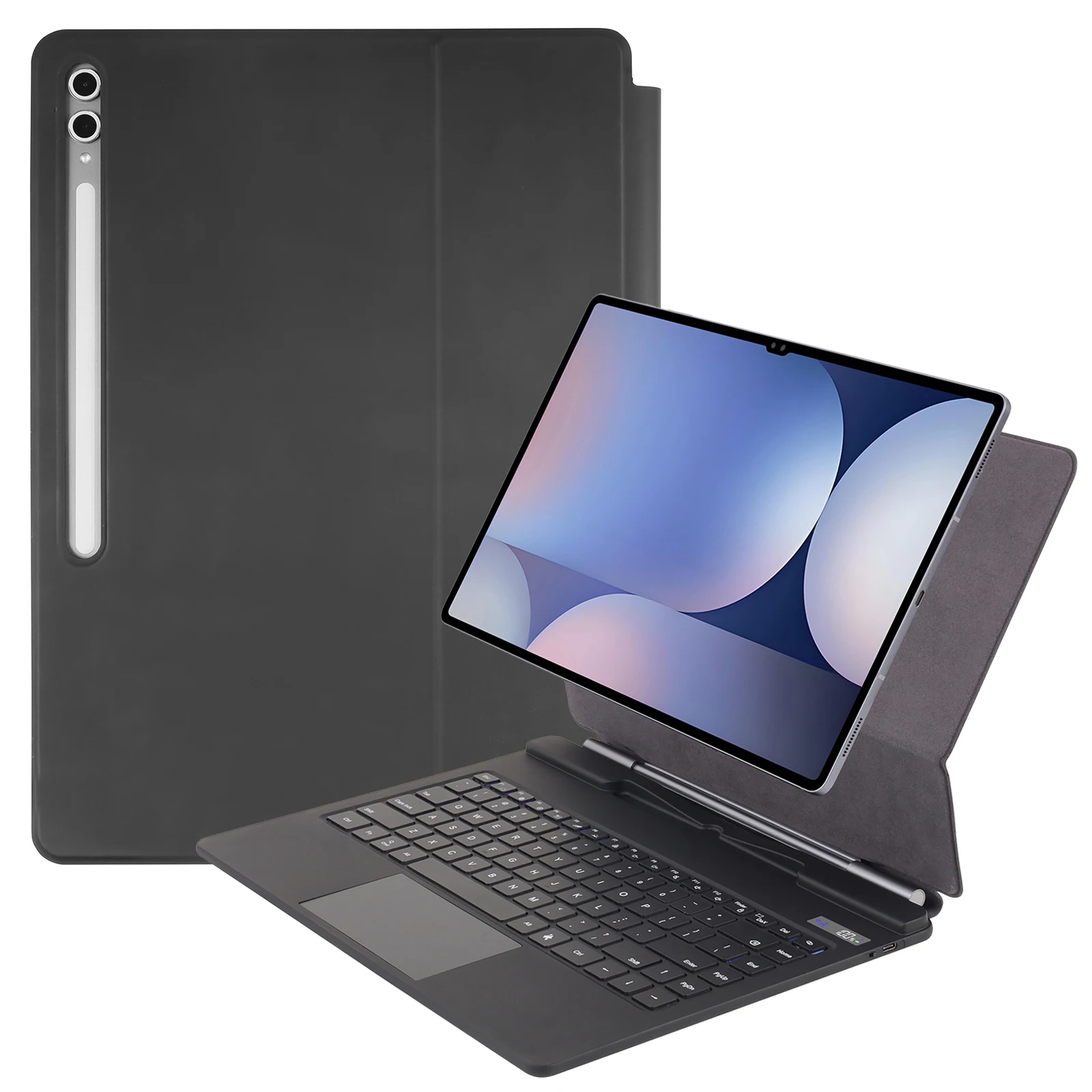 P910 Keyboard Case for Samsung Galaxy Tab S10 Ultra X920 / S9 Ultra X910 / S8 Ultra X900 X906 Bluetooth-Compatible Keyboard