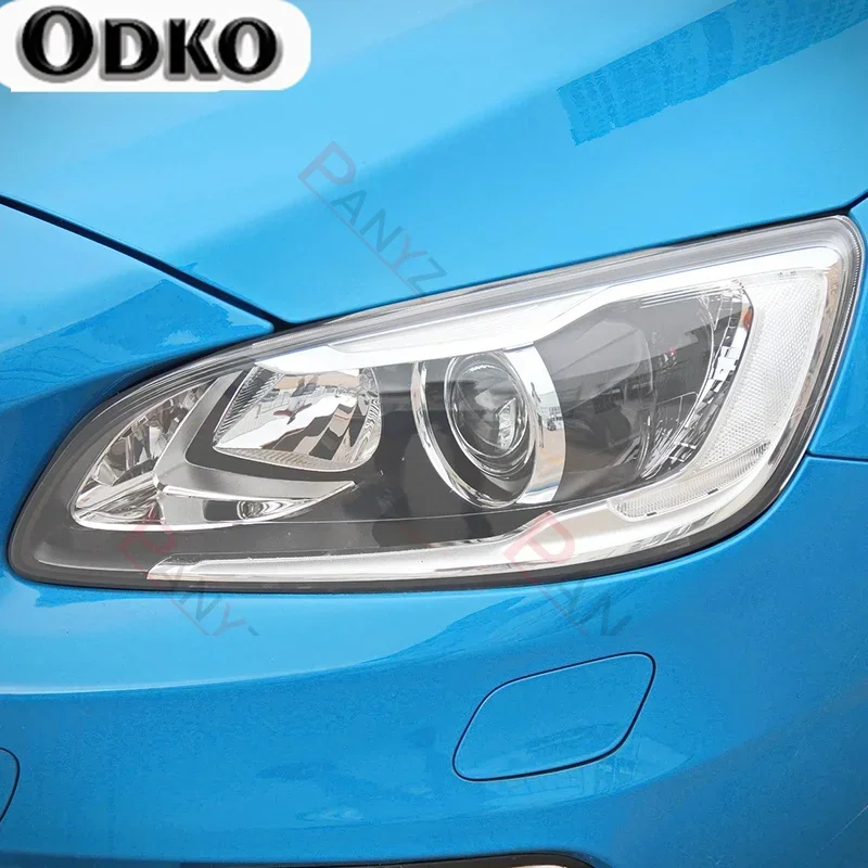 

2 шт. для Volvo XC90 XC40 XC60 S60 S90 V60 V90 тонировка автомобильных фар дымчато-черная защитная пленка наклейки из ТПУ прозрачная наклейка