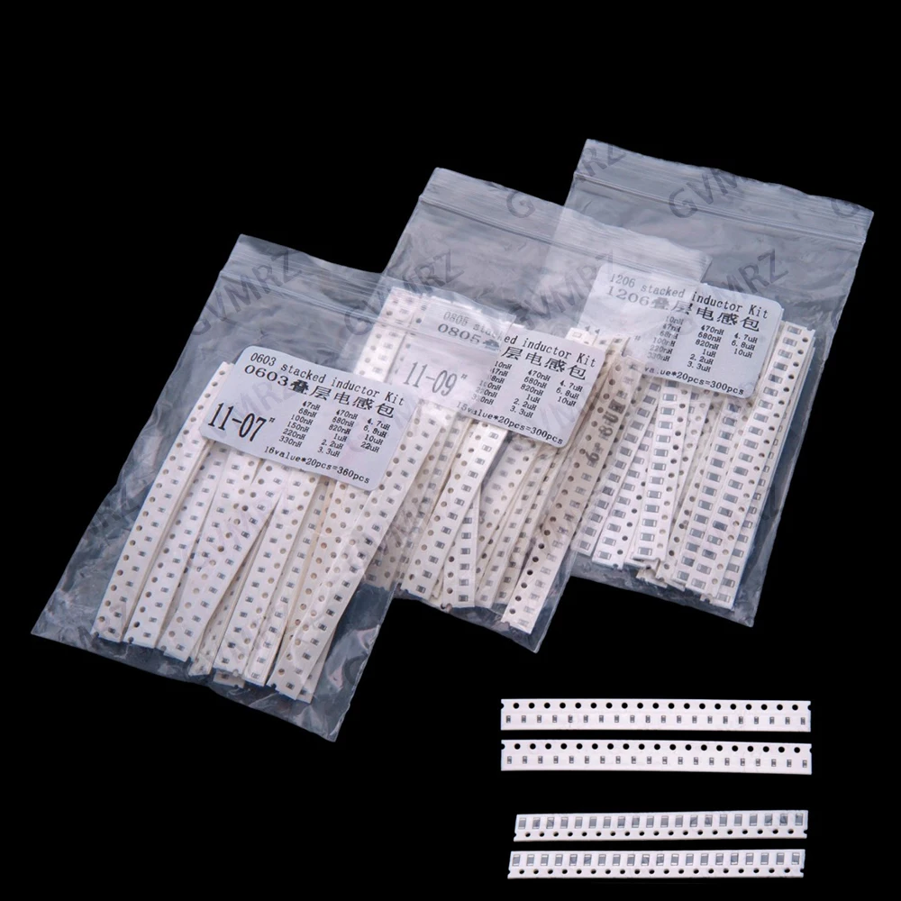 16Value 47uf 8.2nh 15Value SMD Multilayer inductor package 1nh270nh 22uf 47uf 8.2nh Each 20PCS 22uf 47uf