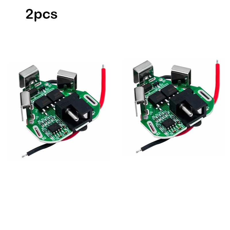 Li-ion Battery Protection Board, BMS 3S, 12V DC, Ferramentas Elétricas, Circuito BMS, 18650, Suporte para Broca de Lítio de Mão, PCB, 2Pcs