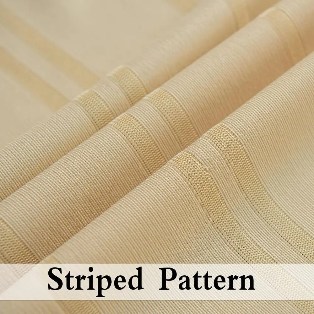 ستارة مقسمة طبية واسعة مقاومة للهب مقاس 12 × 8 أقدام، تتضمن الحلقات، باللون البيج للمستشفى والمنتجعات الصحية والمختبر (لوحة واحدة)