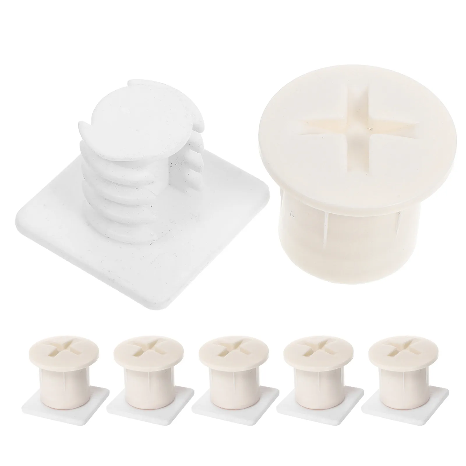 6Sets Plastic Bolt and Screw Caps for Kids Playground Slides Safety Replacement Parts Weatherproof Slide Fixing Accessories