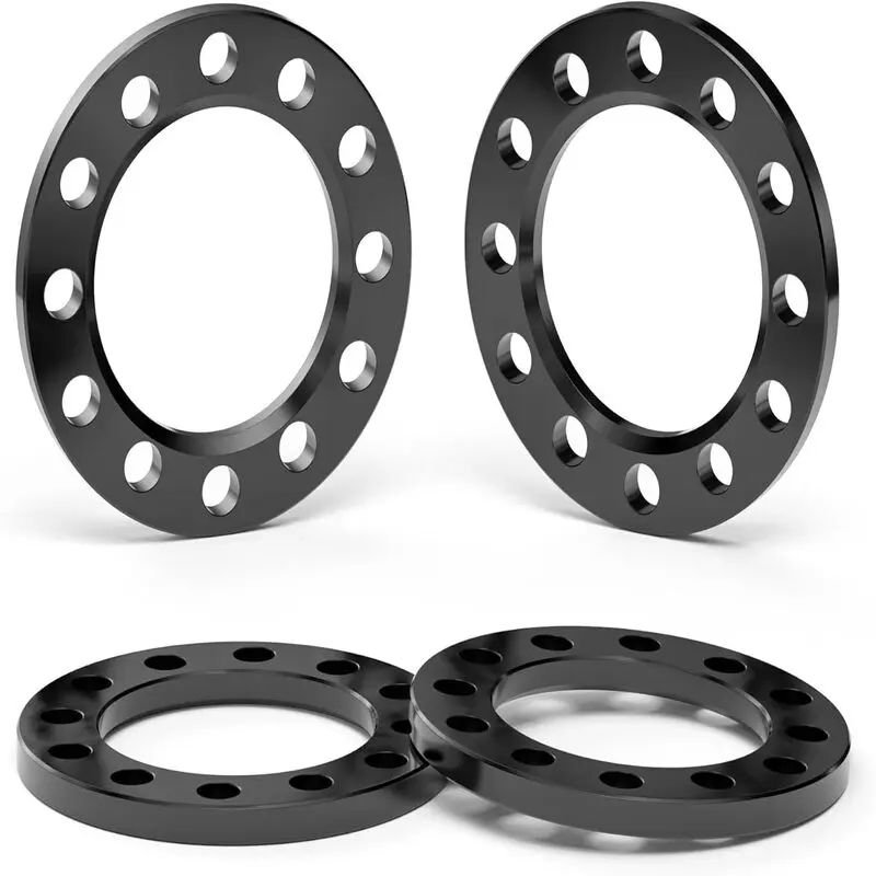 6x5.5 6x135 6x139.7 Flat Wheel Spacers for Silverado 1500/Suburban 1500, Sierra 1500/Yukon 1500, Tacoma (6 Lug)/4-Runner
