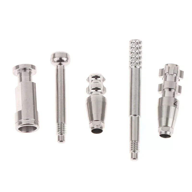 Dental Titanium Alloy Oral Surgery Components Accessories Analog Plaster Fixture Open Tray Closed Rod Transfer Coping Abutments