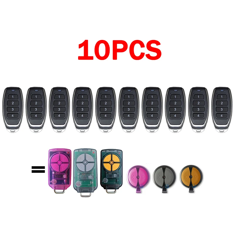 

10PCS ATA PTX5v2 Garage Door Control PTX5 PTX-5v2 5v1 2v2 2v1 TrioCode 433.92MHz Remote Control Gate Key