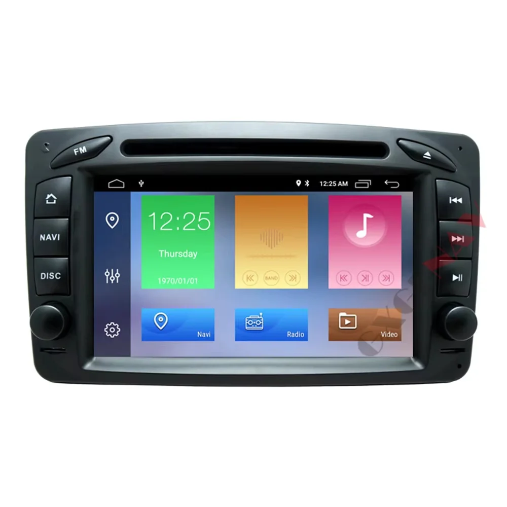 

Android For Mercedes BENZ W163 W209 W203 W170 W210 W168 Car Radio Stereo Video Audio Gps Navigation DVD Player Head Unit 2 Din