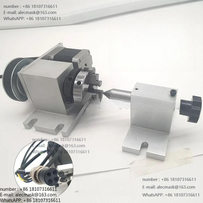 

Малогабаритный гравировальный станок с ЧПУ, ось А, четвертая ось, трёхмерная поворотная ось на 180 градусов, поддержка круговой обработки
