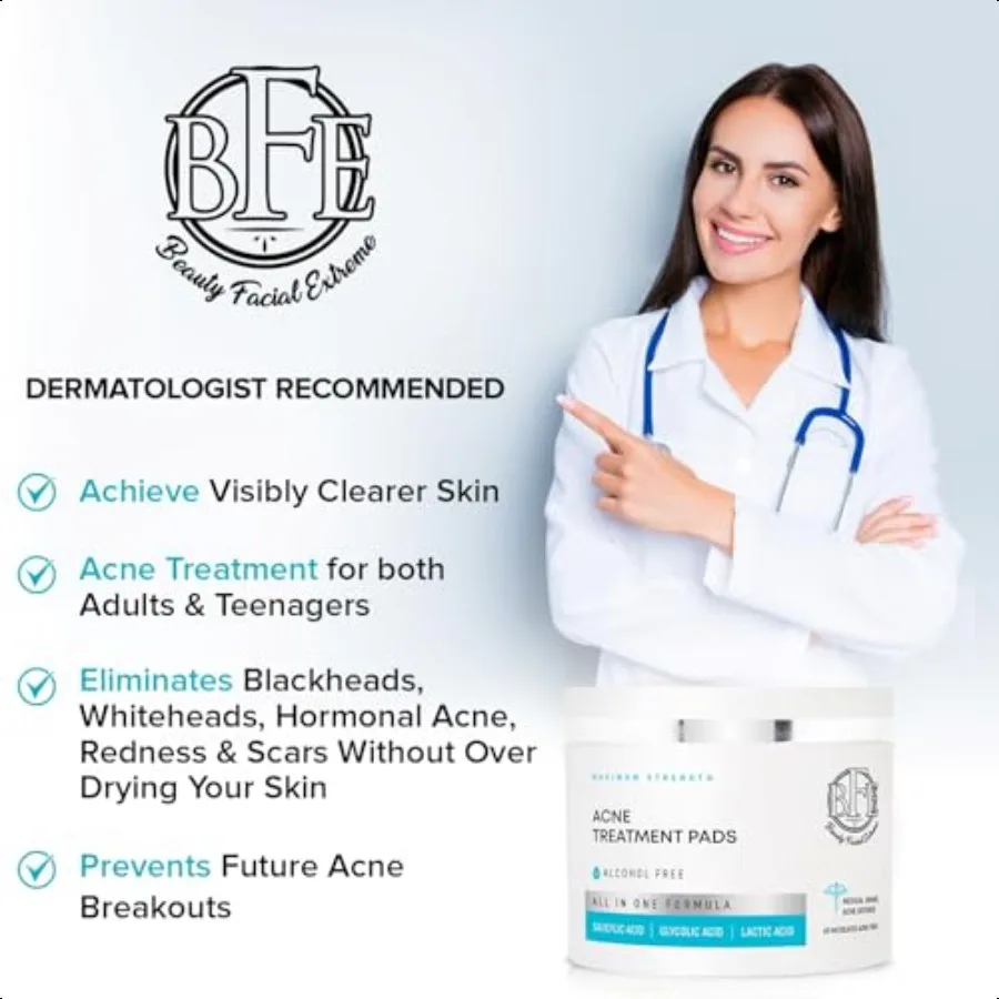 As almofadas para tratamento de acne eliminam fuga estatística, poros oleosos entupidos. Espinha clara cravo cravo manchas escuras imp pele t