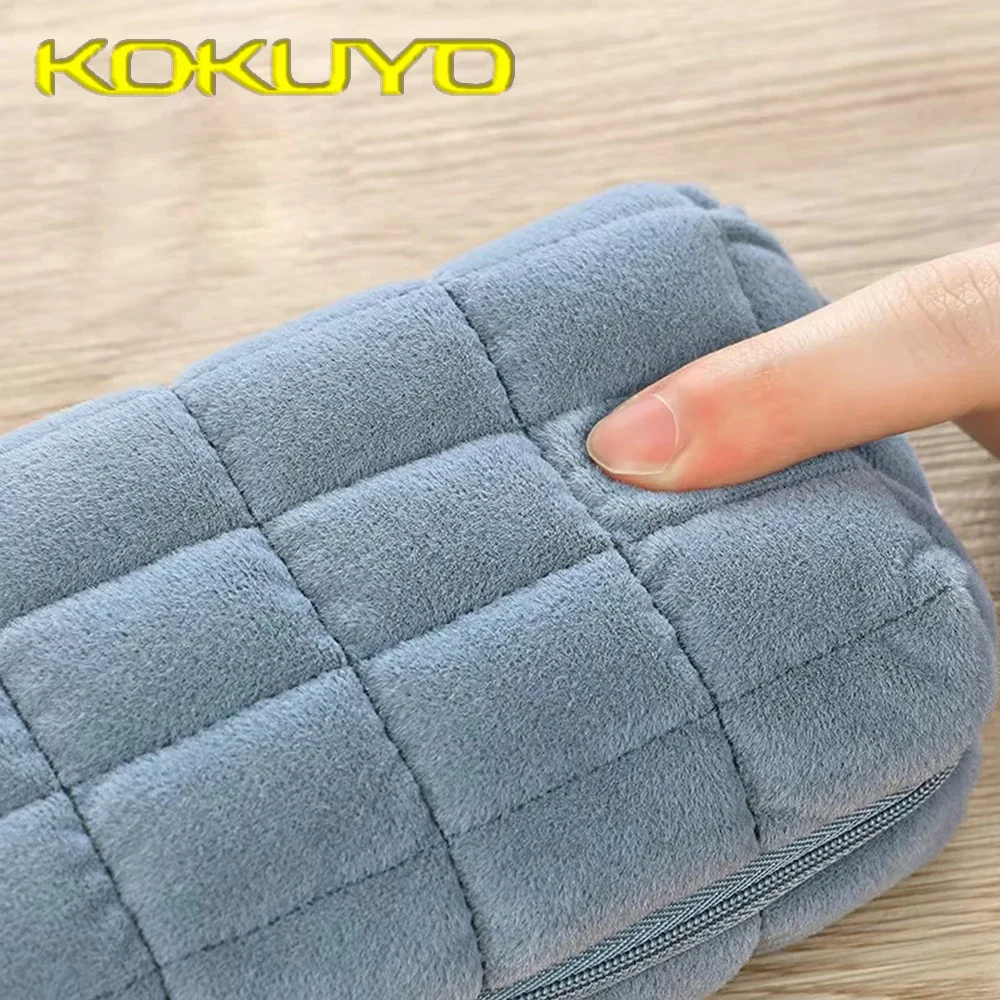 1 PC New Japan KOKUYO Multi-Function Pencil Case Cosmetic Case Large Capacity Back To School Kawaii Pencil Case Stationery