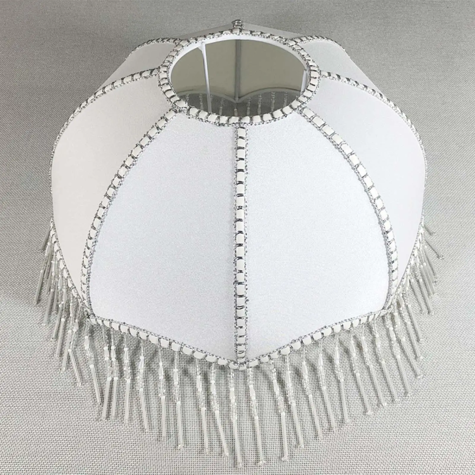 

Vintage Umbrella Lamp Shade with Tassel for E27 Light Fixtures