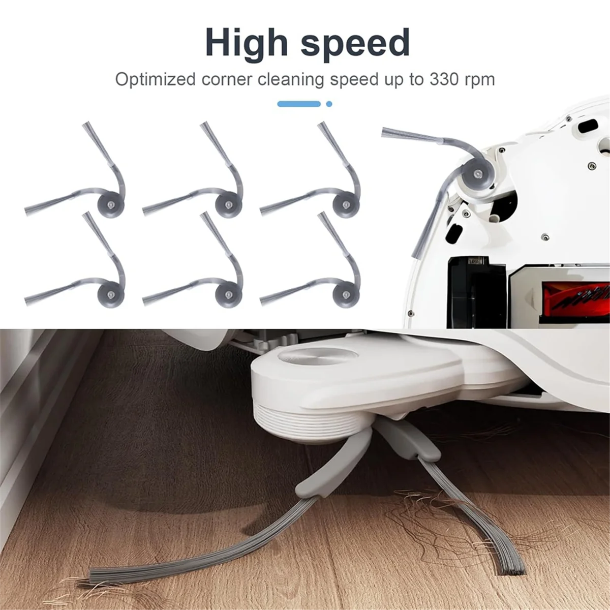 Escovas laterais FZFZ para acessórios de peças de reposição Q Curv