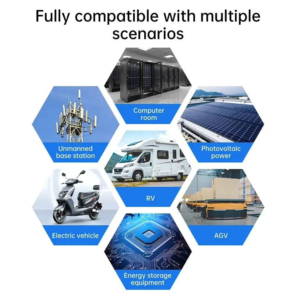 1Pcs LCD Screen Electricity Meter LiFePO4 Lead-acid Lithium Battery DC8-100V Battery Tester Meter with Temperature Alarm