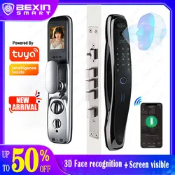 Door Lock Face Recognition Lock Digital Security Touch Screen Keyless Face Smart Door Lock USMart go  s888