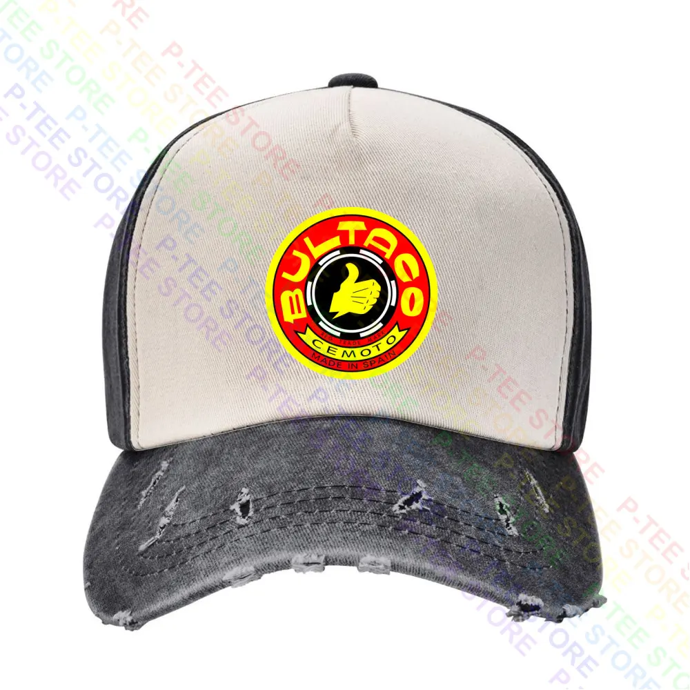 Bultaco Motorcycle Logo Racing Baseball Cap Snapback Caps Knitted Bucket Hat