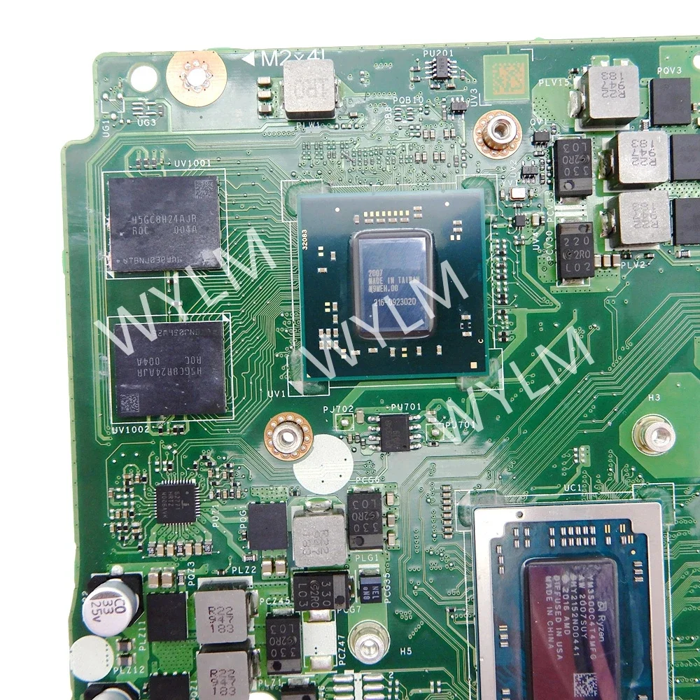 EH5LP LA-H801P R3/R5/R7 CPU 216-0923020 GPU Laptop Motherboard For Acer Aspire A515-43G A515-43 Notebook Mainboard Test OK