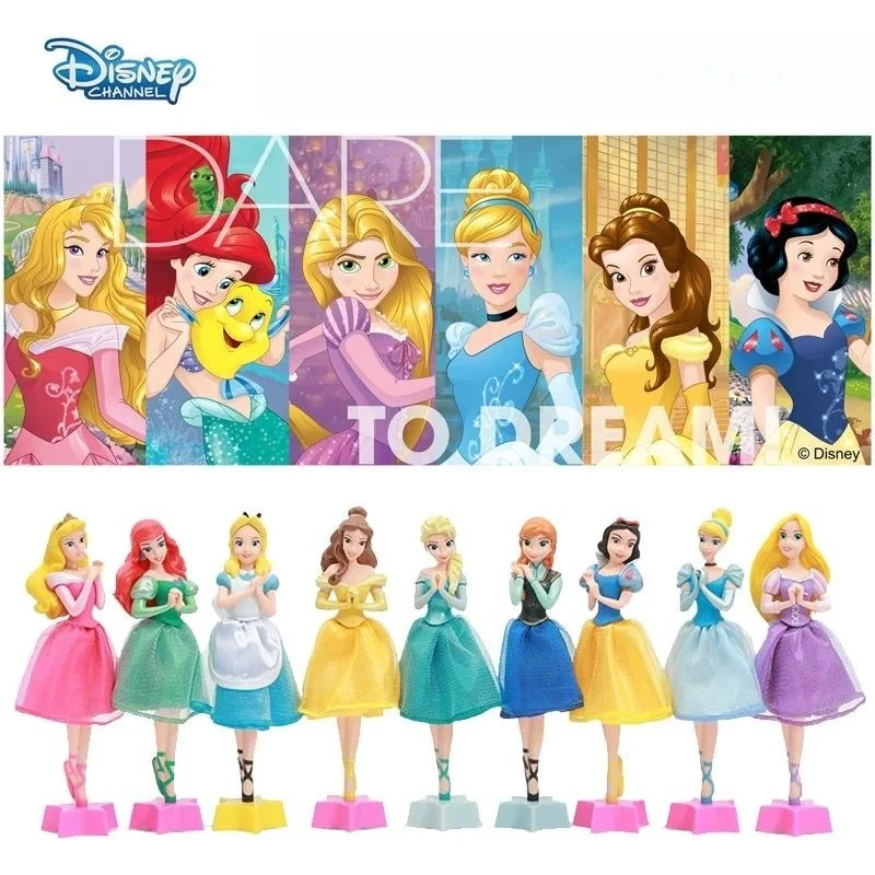 

Genuine Princess Toy Elsa Alice Snow Princess Cinderella Bell Princess Character Action Figure Ballpoint Pen Child Gifts
