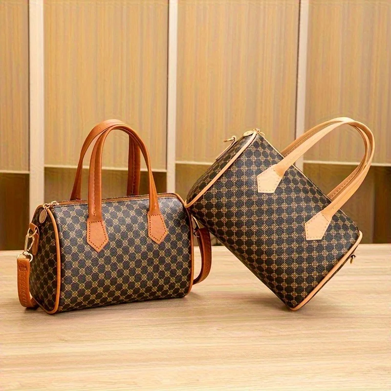 Handtaschen im Vintage-Stil, Umhängetasche, verstellbarer Riemen, Damen-Messenger-Umhängetasche, elegantes Accessoire, Einkaufstasche, Geldbörse, schick – Detail 7