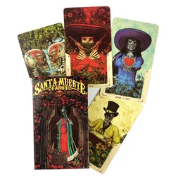 The Santa Muerte Tarot Cards High Quality Board Games For Fate Divination Party Entertainment SantaMuerte Oracle Deck