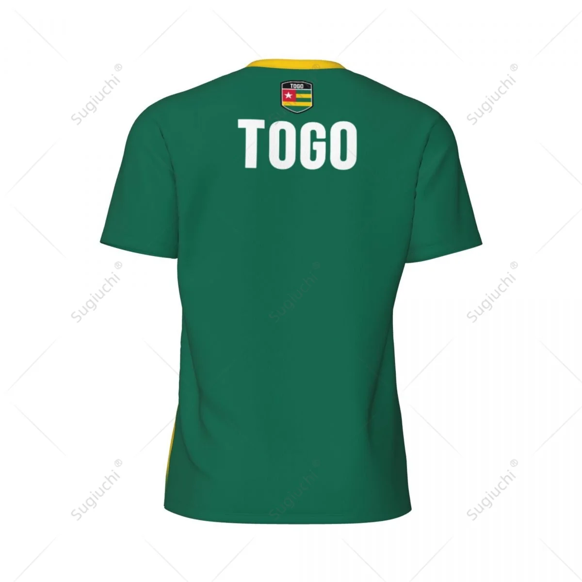 Sports Mesh T-shirt Togo Flag For Running Bike Soccer Tennis Football Fitness Tees 3D Printed Custom