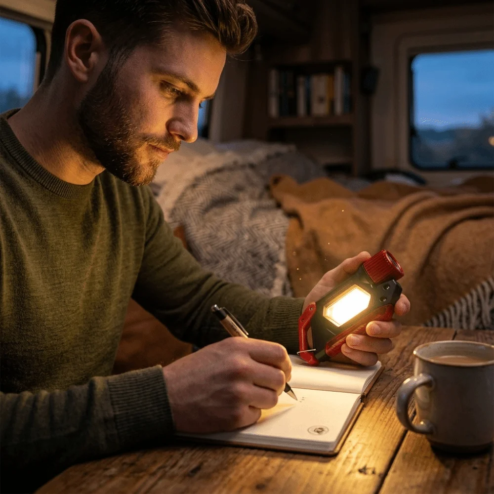 2 in 1 Design Mini Flashlight Lightweight Long Lasting Battery Rechargeable Flashlight Built In Rechargeable Battery