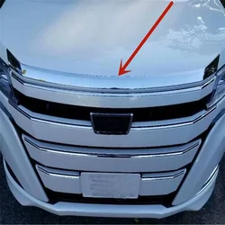 WELKINRY For Toyota Noah R80 3rd Generation 2014-2021 Esquire ABS Chrome Car Head Front Face Hood Bonnet Trim