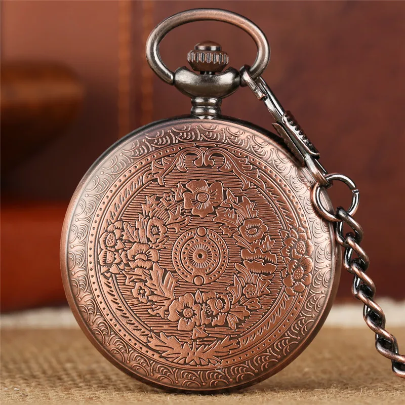 To My Son I Love You Forever Men Boy Watches Analog Quartz Pocket Watch Pendant Chain Roman Numeral Display Present to Kids