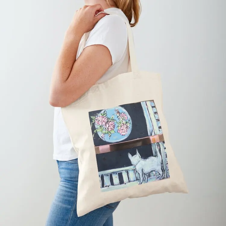 

Flowery Moon Tote Bag Women's shopper bag shopping bags foldable tote bag women shopper woman