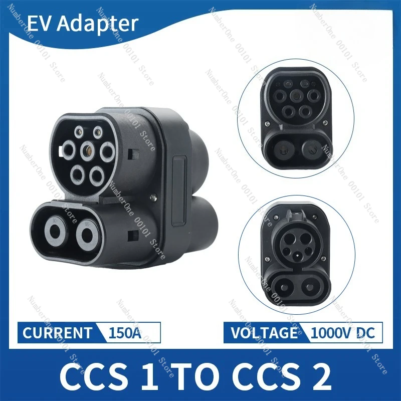 New ConditionAdapter Charging Plug GBT to CCS2 EV Connector Inlet Compatible EV Charger