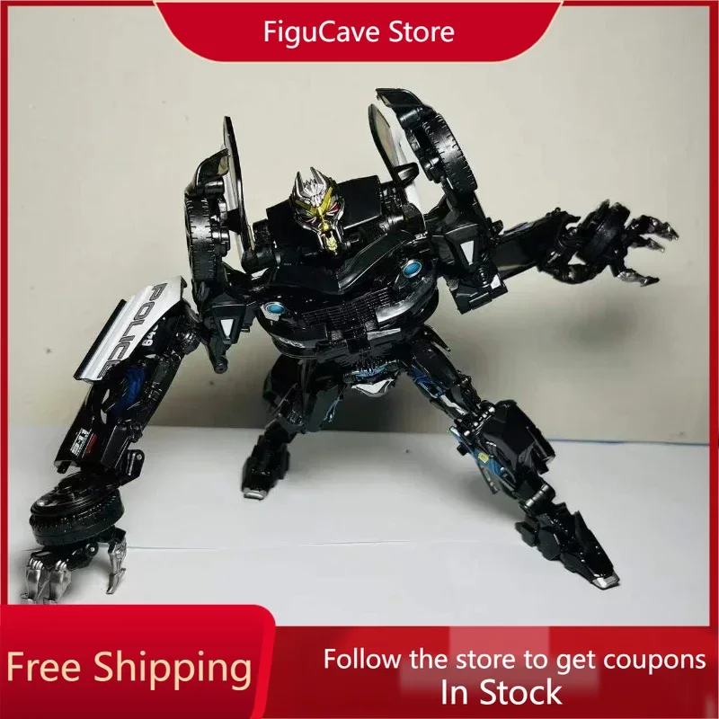 

In Stock Transformation XP15 Roadblock Alloy Edition Police Boy Car Robot Action Figures Toys Collection Gifts