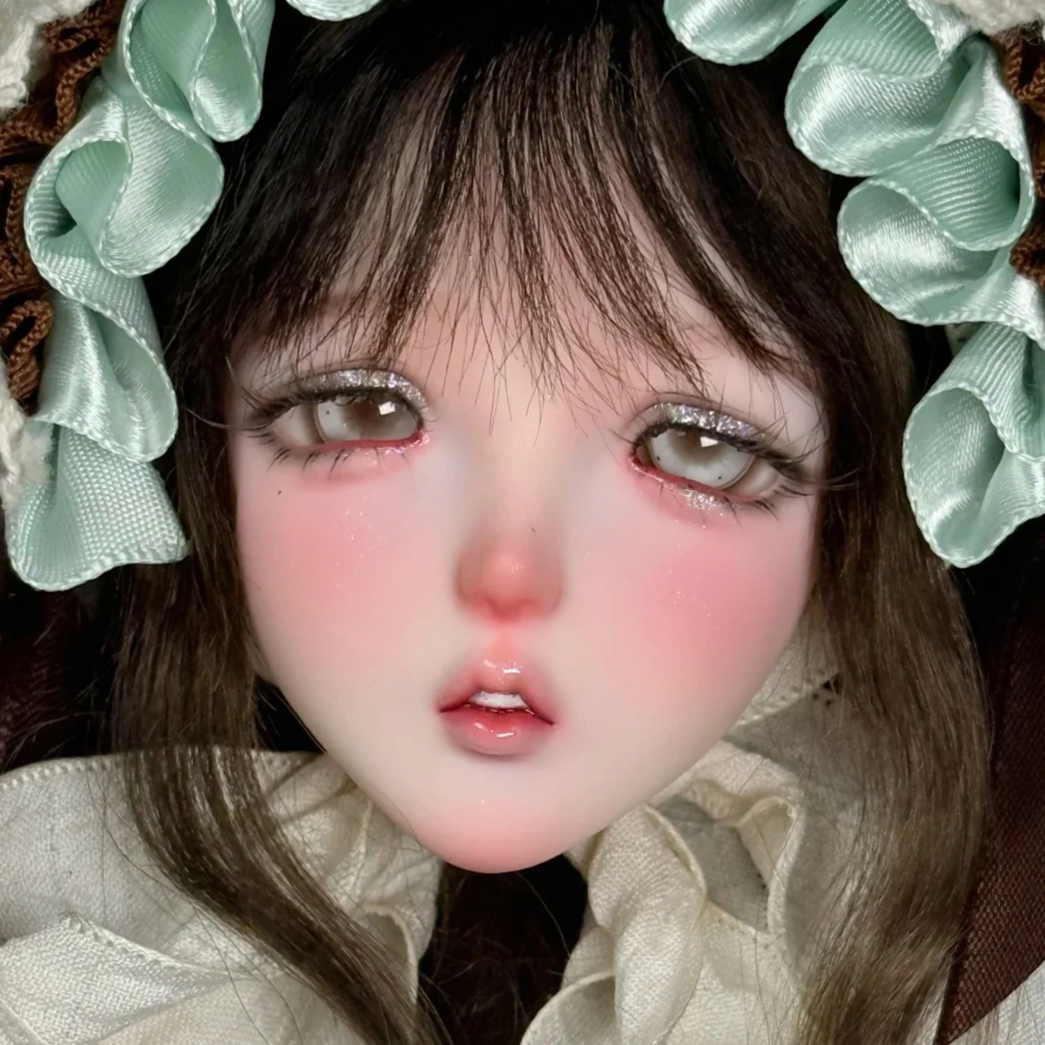 

1/4 BJD Doll AP - предварительно заказывайте мягкое сказочное лицо с открытым ртом, грудастые губы, художественная кукла из смолы для коллекционного подарка