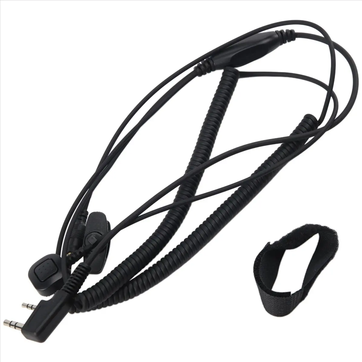 【HOT A71T】 V3 V6 V8 V1098a V5s Bluetooth Helmet Headset Special Connecting Cable for UV-5R UV-82 GT-3 Two Way Radio