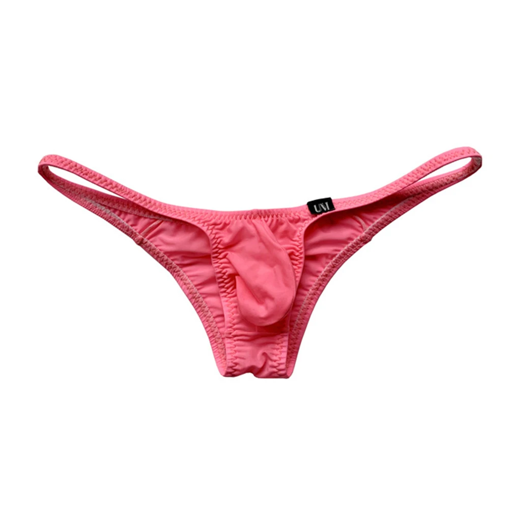 Нижнее белье, мужские дышащие стринги, модные мужские стринги из ледяного шелка с низкой талией, нижнее белье, трусы, трусики, трусики Sissy 2021,