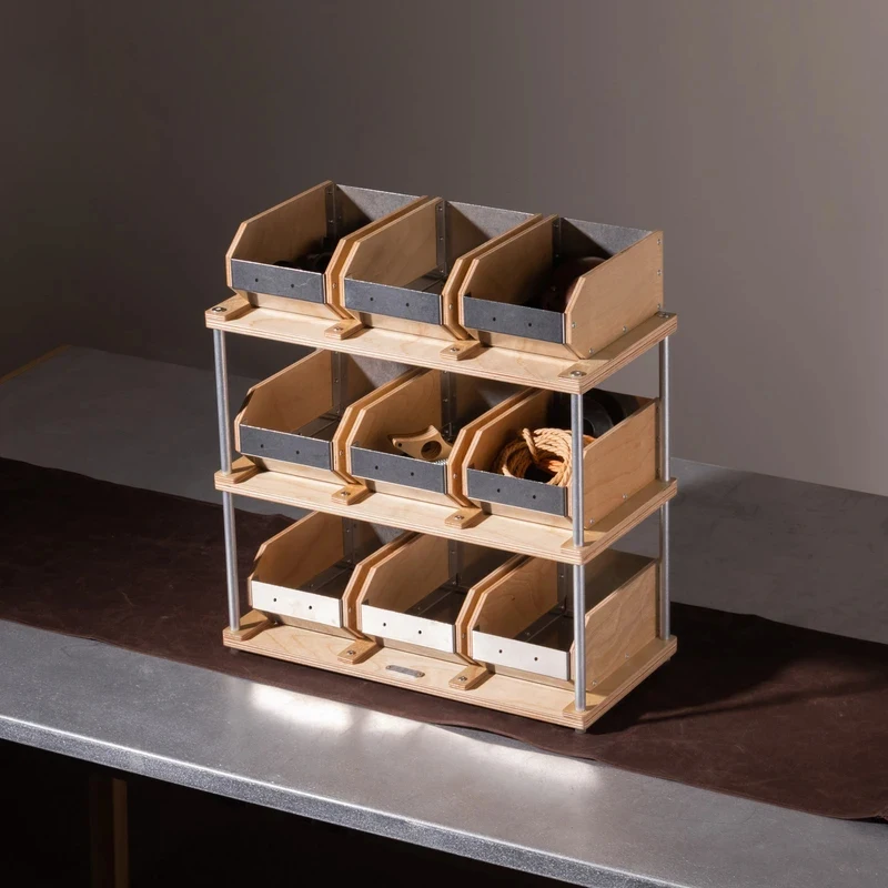 [New] set, portle dktop universal box storage
